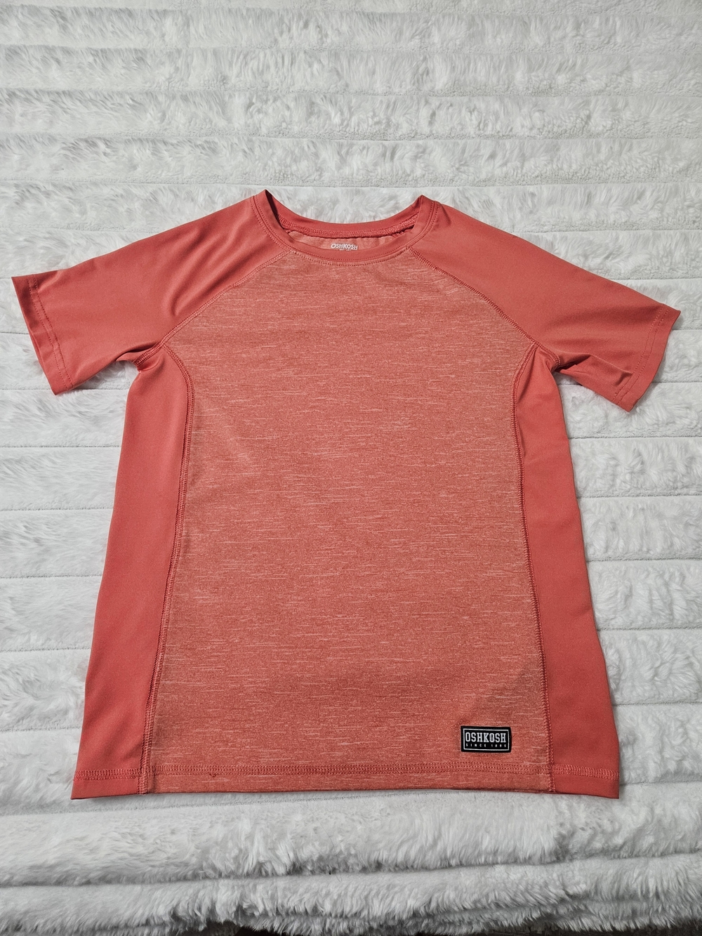 OshKosh B'gosh Coral Short Sleeve Performance Tee